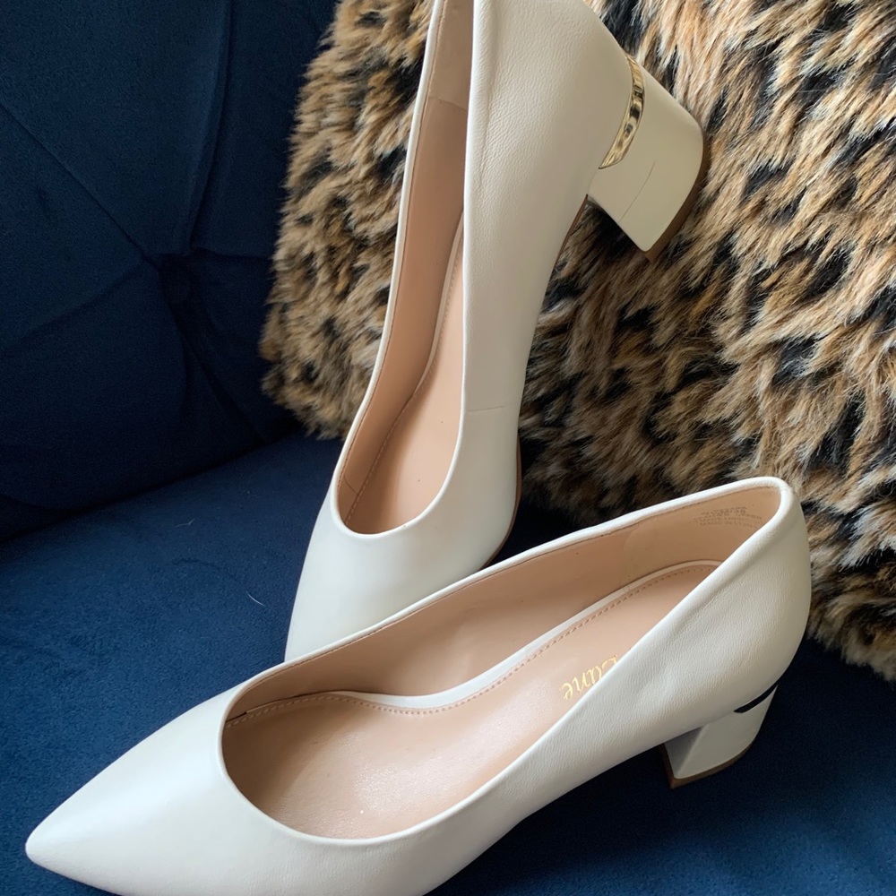 Essex lane white pump